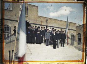 Image représentant Réception du Professeur Brunhes par les autorités civiles et religieuses d'Alep