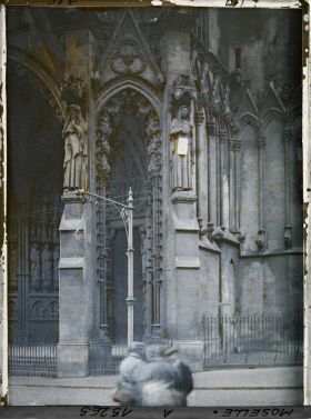 Image représentant Statue de Guillaume II en prophète Daniel, cathédrale Saint-Etienne