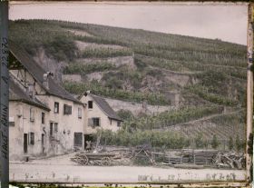 Image représentant France, Turkeim, Fermes et vignobles des environs