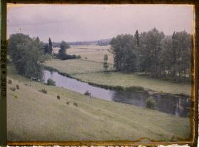 Image représentant La Vallée de l'Eure vue de la route de Louviers vers l'amont