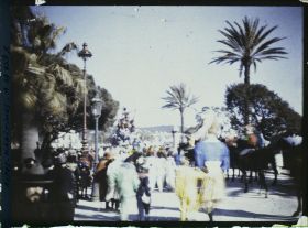Image représentant Le carnaval, thème le pêcheur Niçois berné