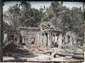 Image représentant Edifice en ruines du temple de Banteay Kdei (" Citadelle des cellules monastiques ")