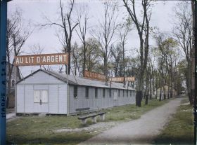 Image représentant France, Reims, Baraques allée des Tilleuls