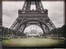 Image représentant La tour Eiffel et le Trocadéro