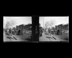 Image représentant Dingzijie (<<rue en Forme de T<<<<), appelée aussi Bamiancao (lieu-dit <<l'Auge à Huit Faces<<<<).