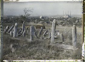 Image représentant Cimetière musulman (tombes et colonnes funéraires)