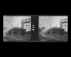 Image représentant Wagon dans une gare (Fremont?)