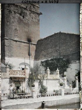 Image représentant Espagne, Cordoue, Fontaine de l'Aleazav