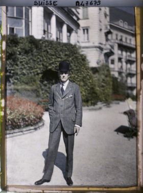 Image représentant Accords de Locarno,  M. Austen Chamberlain , chef de la délégation anglaise