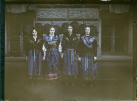 Image représentant France Alsace, Strasbourg, Quatre Alsaciennes de Nertesheim