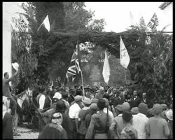 Image représentant Visite de lord Balfour à la colonie sioniste