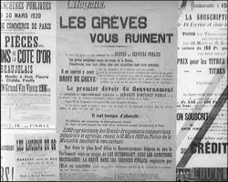 Image représentant Affiches du meeting de la CGT