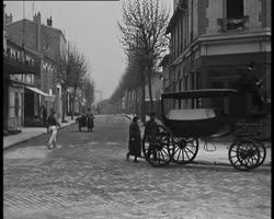 Image représentant Convois funèbres se dirigeant vers le cimetière de Bagneux