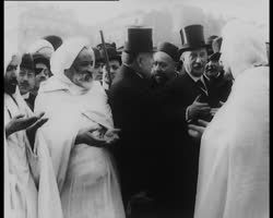 Image représentant Cérémonie d'orientation face à l'Orient de la future mosquée de l'Institut musulman de Paris