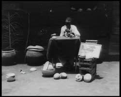 Image représentant Pyrograveur à l'ouvrage