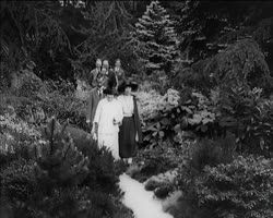 Image représentant Le ministre de chine dans le jardin japonais