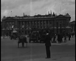 Image représentant Américains visitant la ville en char à banc