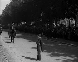 Image représentant Foule à l'arrivée du Tour de France