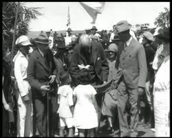 Image représentant Visite de lord Balfour à la colonie sioniste