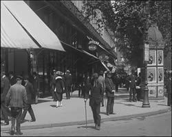 Image représentant Les grands boulevards, les derniers fiacres