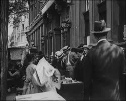 Image représentant Les Grands Boulevards et les camelots