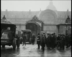 Image représentant Départ du musée de l'armée aux Invalides du wagon de l'armistice pour Rethondes