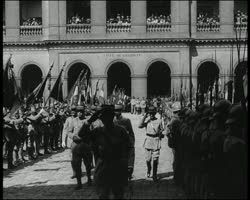 Image représentant Remise de drapeaux des régiments dissous au musée de l'armée des Invalides