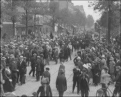 Image représentant Manifestation au mur des Fédérés du père Lachaise