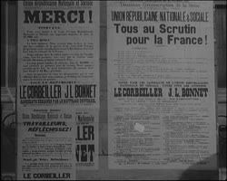 Image représentant Affiches électorales pour les élections du 2e Secteur