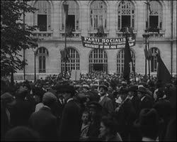 Image représentant Manifestation organisée à l'occasion du Conseil National du Parti socialiste S.F.I.O.