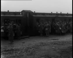 Image représentant Départ des prisonniers allemands
