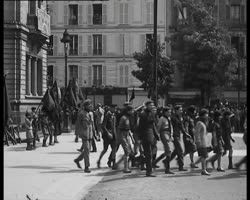 Image représentant Manifestation du Parti Communiste contre la guerre au Maroc