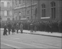Image représentant Chômeurs à une soupe populaire