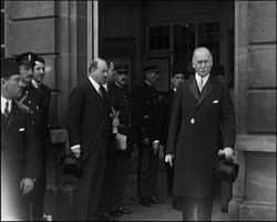 Image représentant Arrivée du roi Fouad 1er d'Egypte à la gare du Bois de Boulogne