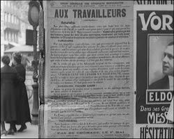 Image représentant Affiches posées par la CGT