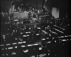 Image représentant Réunion du conseil de la S.D.N. pour l'entrée de l'Allemagne