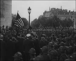 Image représentant Le Memorial Day, cérémonie Franco-Américaine à la tombe du Soldat Inconnu