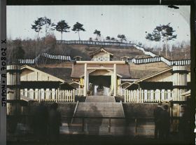 Image représentant Funérailles de l'Empereur Taishô-Tennô (Yoshihito), Tama Goryo (mausolée de Tama)