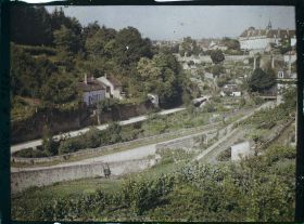 Image représentant Vue de la ville depuis le ruisseau des Minimes avec l'ancien couvent