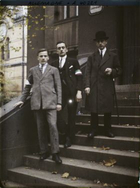 Image représentant Prusse, Düren, Trois Chefs de la police criminelle