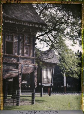 Image représentant L'Exposition Coloniale Internationale de 1931, pavillons de la section Indes neerlandaises