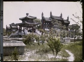 Image représentant Le pont Xingqiao, palais d'Été Yiheyuan ("  jardin de la Concorde Entretenue  ")