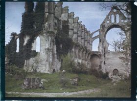 Image représentant Les ruines de l'abbaye