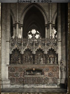 Image représentant France, Amiens, Enceinte du Choeur de la Cathédrale