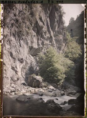 Image représentant France , Vallée D'Ossau, Le Gouffre du Hourat