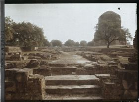 Image représentant Vue générale et stupa