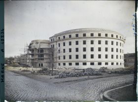 Image représentant France, Reims, La Bibliothèque en Construction