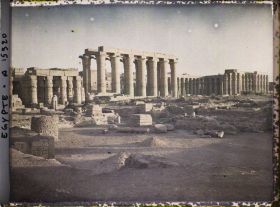 Image représentant Vue d'ensemble du temple d'Amon