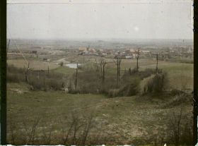 Image représentant Belgique, Kemmel, Vue Générale du Village prise des pentes du Mont Kemmel