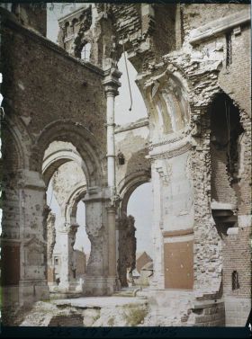 Image représentant France, Albert, Ruines de la Basilique